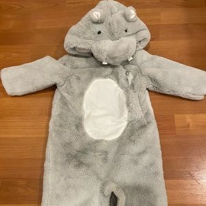 Pottery barn kids baby hippo halloween costume